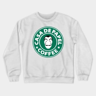 La Casa de Papel Coffee Crewneck Sweatshirt